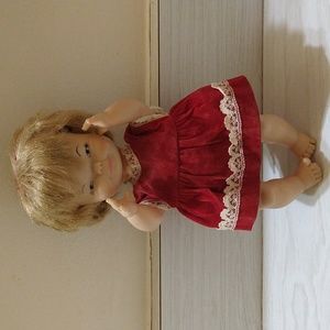 Vintage 1960's Plastic Girl Vinyl Doll Herman Pecker